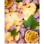 Wellibites Bezcukura konfektes ananāsu marakujas augļu-upeņu garšas gardums 70 g - 1
